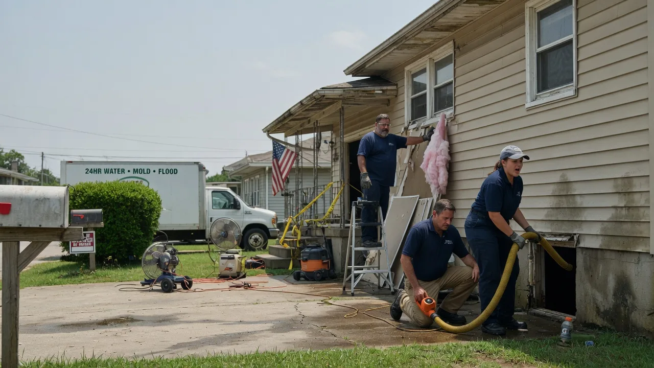 Water Damage Repair in Scott City, KS near me
